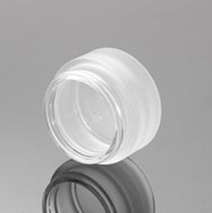 Ze Light 30g cream jar eco friendly cosmetic containers glass bottle frosted cosmetic with high quality lid