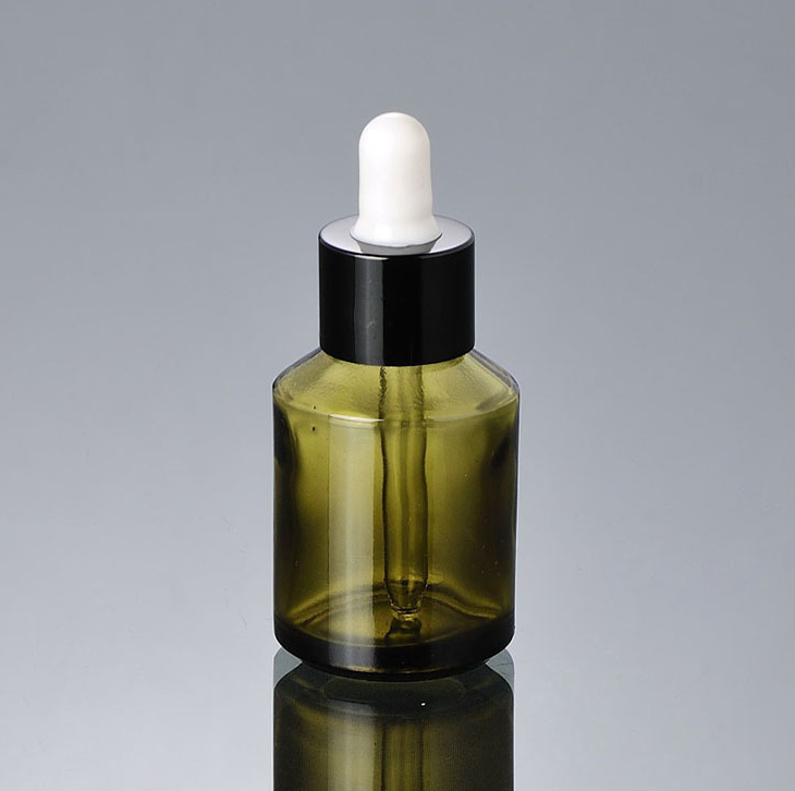 Ze Light 30ml glass serum bottle with dropper cosmetic packaging dropper