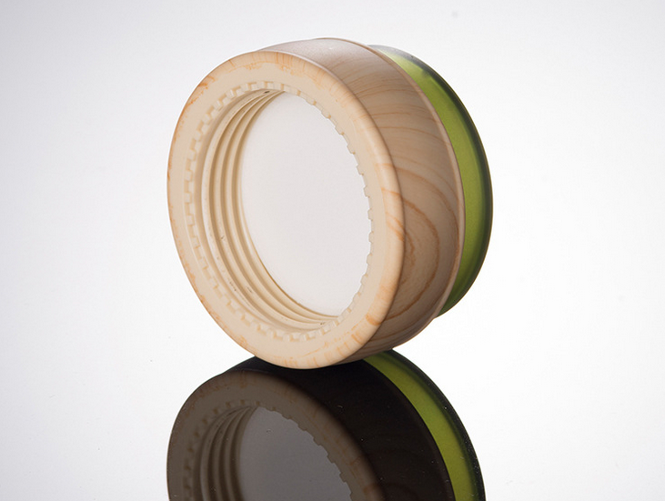 Ze Light 50g-120ml cream jar toner lotion bottle skincare packaging glass bottle wooden bottle cap