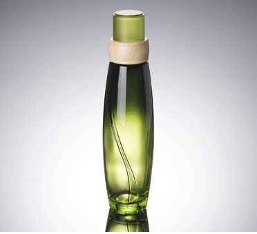 Ze Light 50g 40ml 100ml 120ml Bamboo Cosmetic Packaging Glass Lotion Pump Bottle With Wood Lid