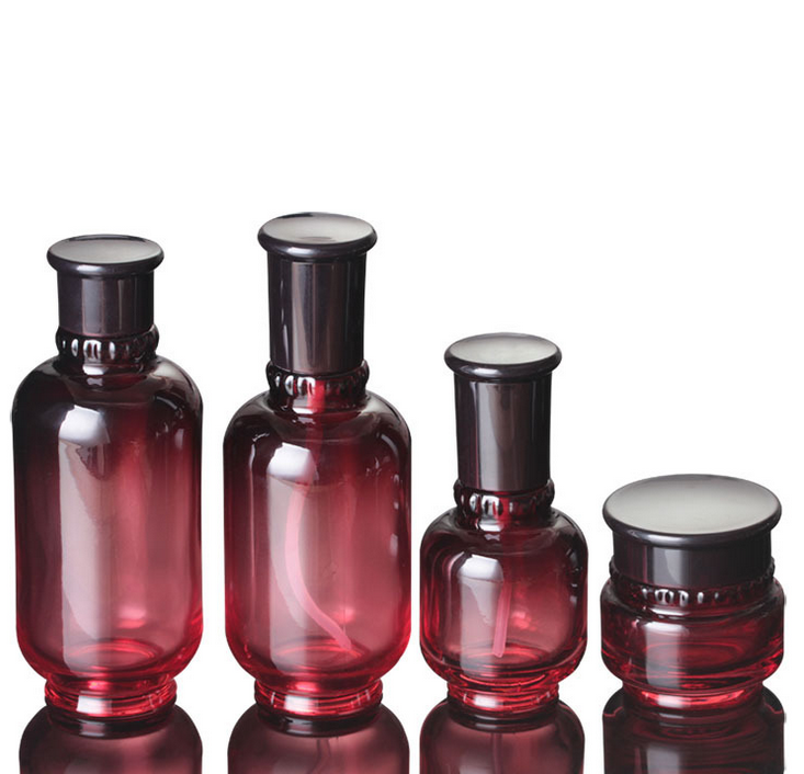 Ze Light 50g Empty Face Cream Glass Bottle Cosmetic Glass Bottle Packaging