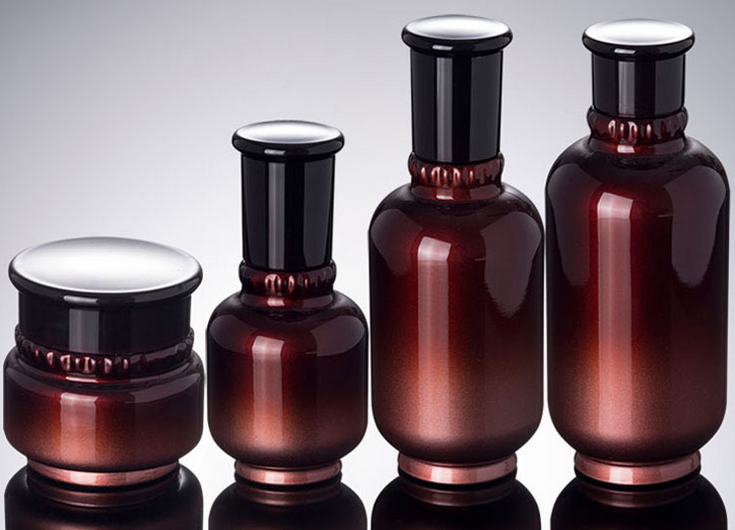 Ze Light 50g Empty Face Cream Glass Bottle Cosmetic Glass Bottle Packaging