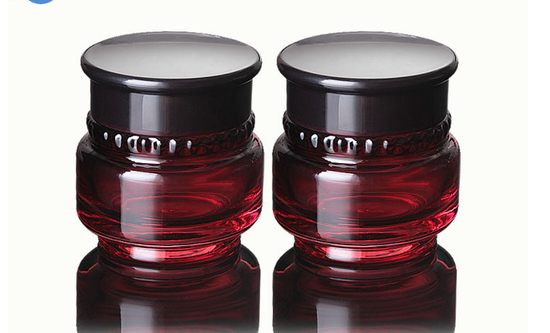 Ze Light 50g Empty Face Cream Glass Bottle Cosmetic Glass Bottle Packaging