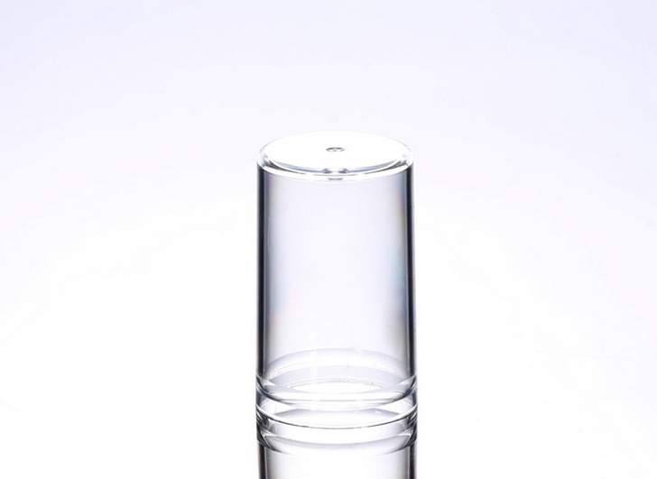 Ze Light Frosted Glass Airless Pump Lotion Bottle Biodegradable Cosmetic Packaging