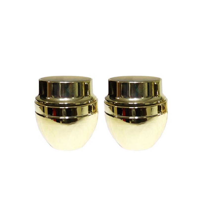 Ze Light Stock Product 50g Red Black Empty Body Face Cream Glass Jar Luxury Cosmetic Packaging Set