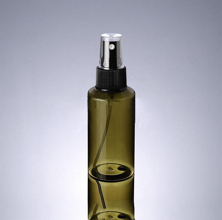 Ze Light Stock Product Series Of Skincare Packaging Box Green Glass Spray Bottle Skin Toner Bottle