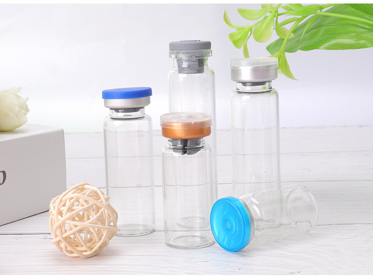 Ze Light Wholesale Customize Injection Ampoule Bottle Vaccine Mini Glass Vial 3ml 5ml 10ml Vaccine Bottles Medical Glass Bottle