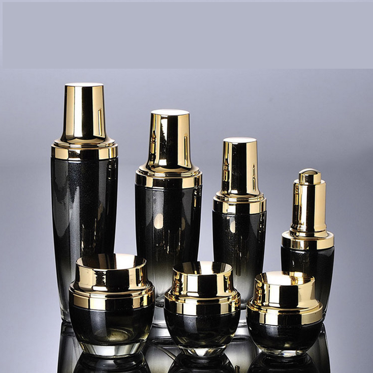 Ze Light set skincare travel packaging box cream lotion pump bottle high quality cosmetic packaging