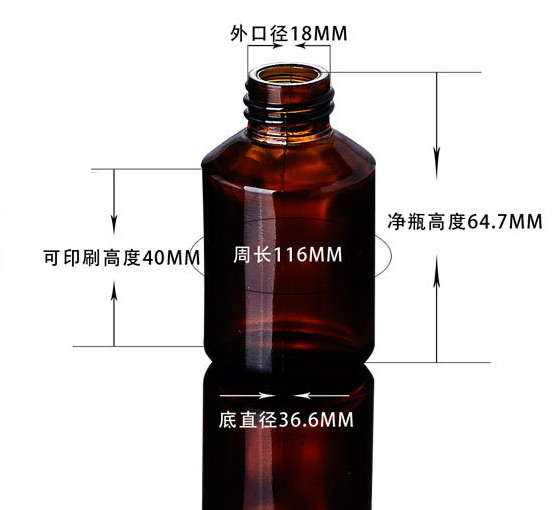 Ze Light stock product 30 ml Glass Dropper Face Serum Essence Oil Red Bottle With Gold Cap Luxury Cosmetic Packaging Bottle