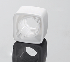 Ze light 30ml Toner Lotion Bottle Elegant Square Glass Bottle Travel Cosmetic Dropper Bottle
