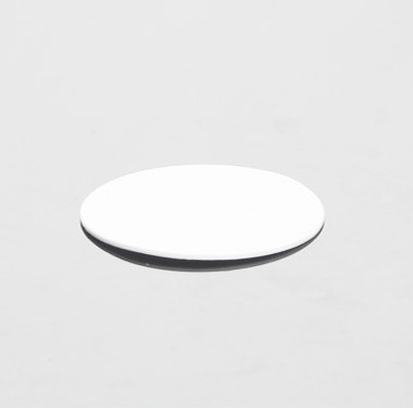 Ze light Stock Product Empty 50g Cylinder Cream Jar Frosted Cosmetic Glass Jar Packaging Container
