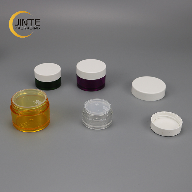 Zhejiang Beauty packaging Thick Wall Color and Logo As your request 5g-250g empty plastic PETG jar for Nail Powder