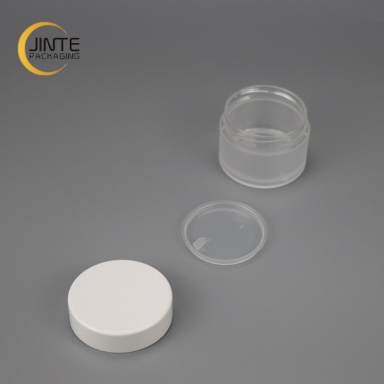 Zhejiang Beauty packaging Thick Wall Color and Logo As your request 5g-250g empty plastic PETG jar for Nail Powder