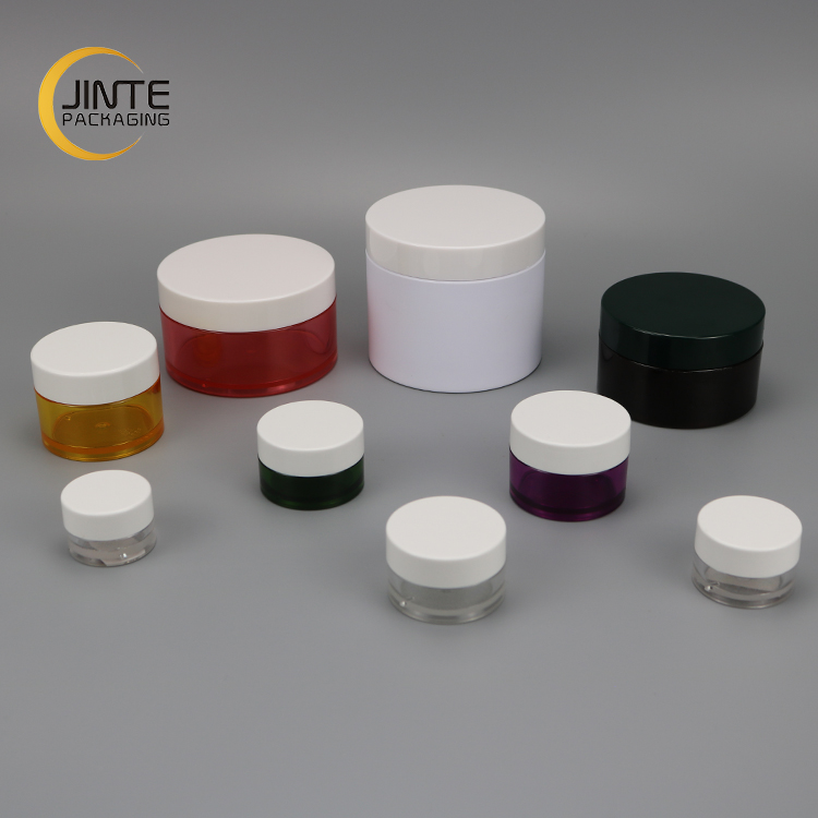 Zhejiang Beauty packaging Thick Wall Color and Logo As your request 5g-250g empty plastic PETG jar for Nail Powder