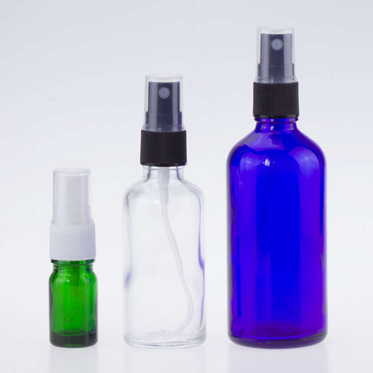Zhejiang Hangzhou Amber glass essential oil bottles 100 ml spray bottle fine mist glass spray bottle