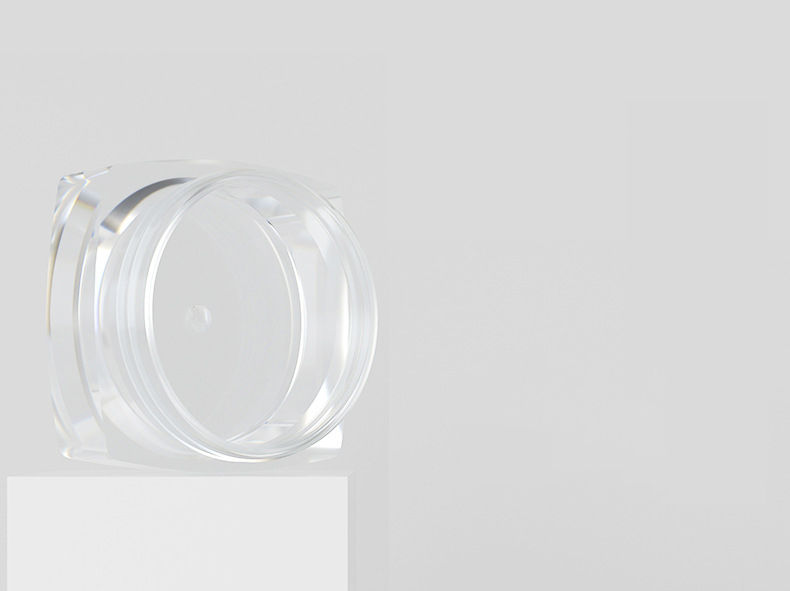 Zhejiang Hangzhou Factory Selling Directly sealable clear plastic eye cream jar bottle, cream box, cosmetic packaging