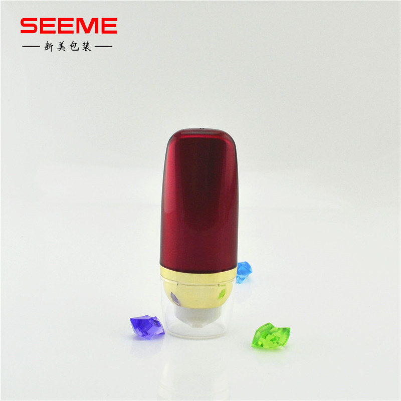 Zhejiang Skincare Packaging empty cosmetic lotion bottle airless pump bottle 50ml