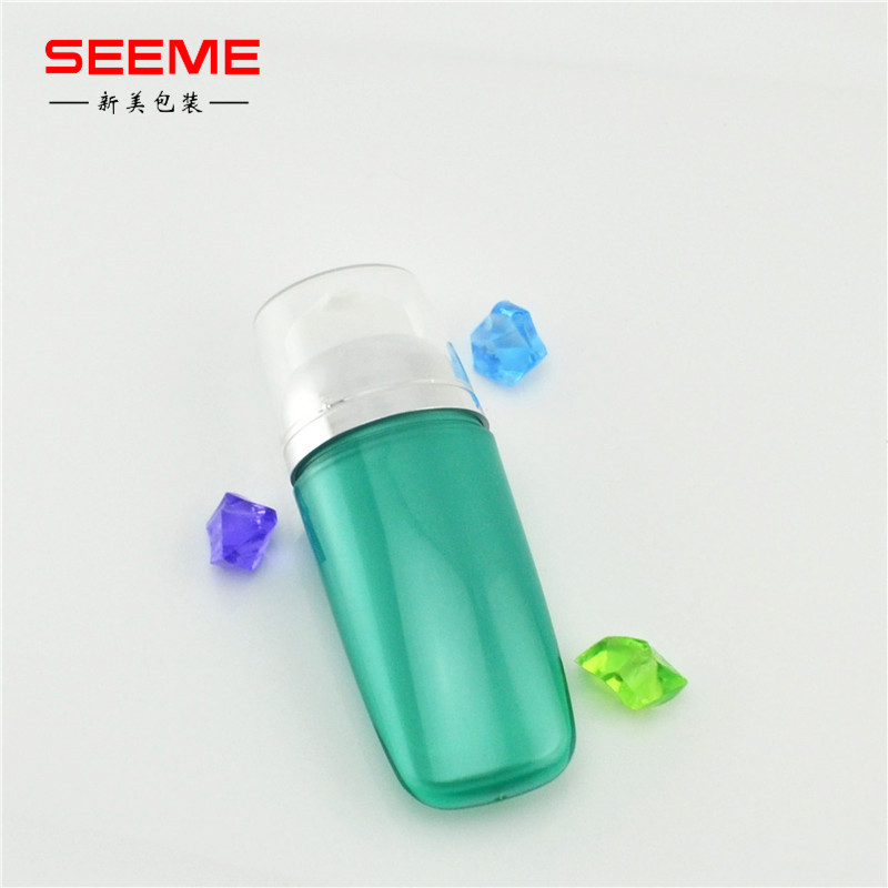 Zhejiang Skincare Packaging empty cosmetic lotion bottle airless pump bottle 50ml