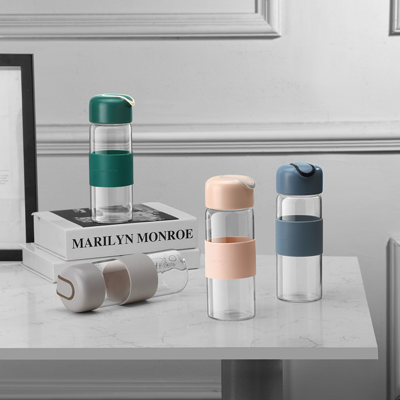 Zogifts Simple Design Portable Water Bottle With Heat Insulation and Ironing Proof Bottle