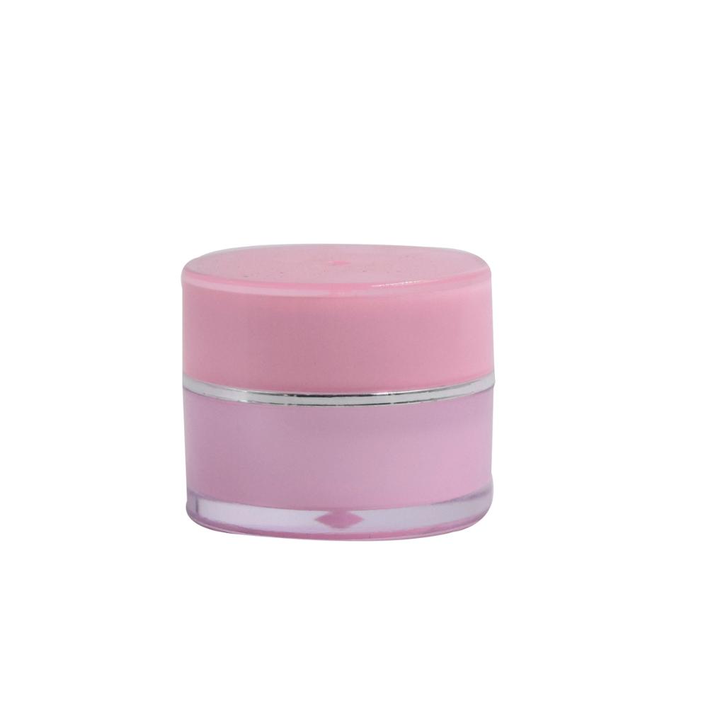 acrylic beauty cosmetic cream jars 5g 10g 15g 30g 1oz 50g 100g 150g 200g straight round empty cosmetic containers pink
