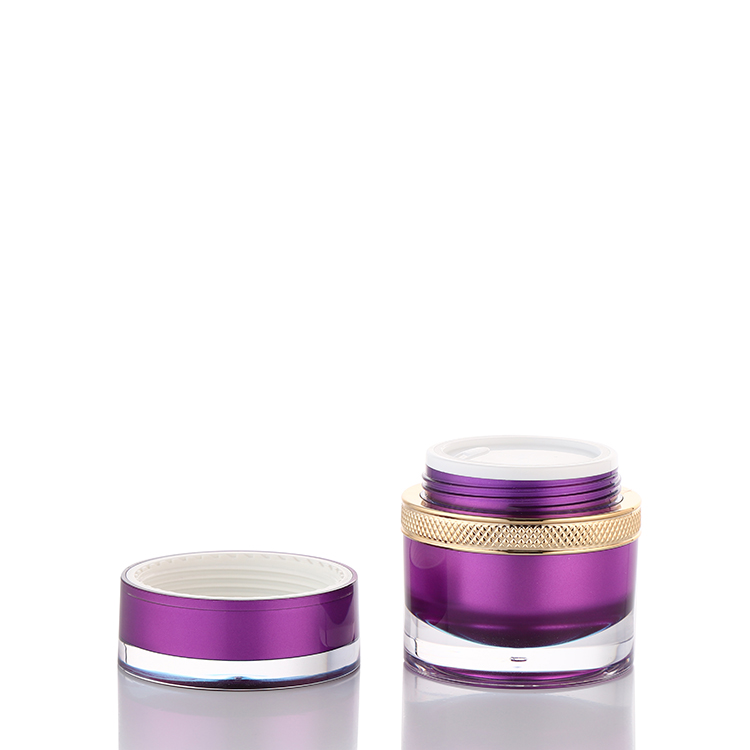 acrylic cream jar 50ml  ZY06-037