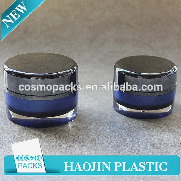 acrylic jar,cosmetic container for cream,plastic container 15ml 30ml 50ml