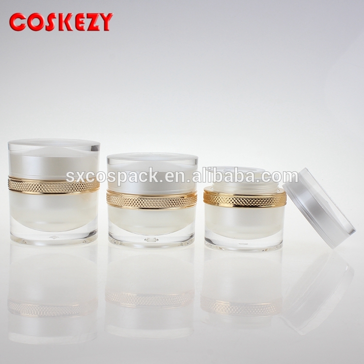 acrylic plastic jars 30g face cream wholesale, 1oz plastic bottle eye cream cosmetic jar