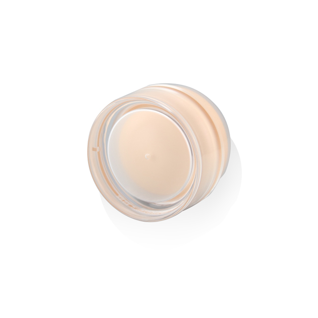 acrylic round empty cosmetic container 100g jar
