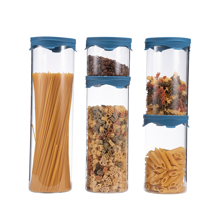 airtight high borosilicate glass jars for storage food