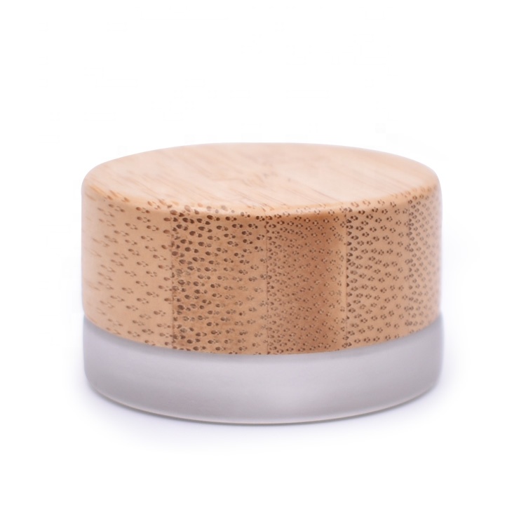 airtight tobacco glass cosmetic jar, eco-friendly 3g 5g clear mini jar glass for eye cream