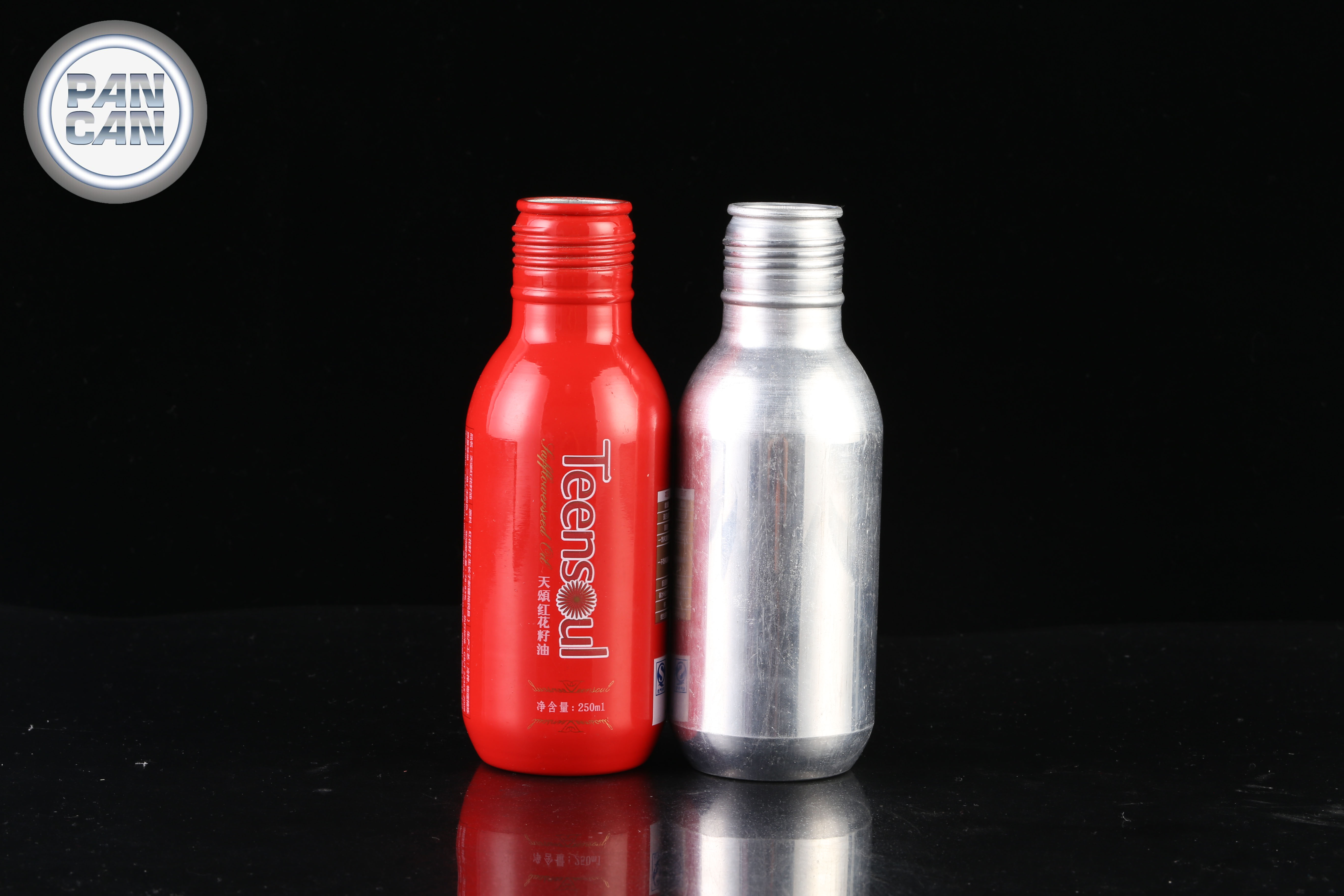 aluminium bottle gold aluminium trigger spray bottle 250 ml