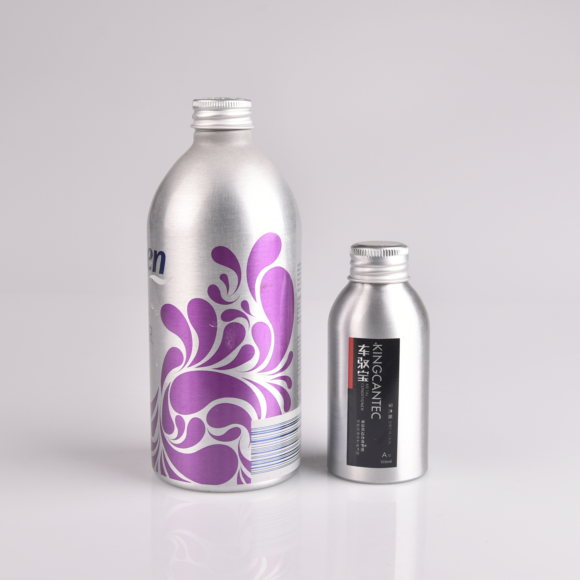 aluminium bottles with pilfer cap 200ml bottles with aluminium screw cap metal liquor aluminium ropp bottle cap