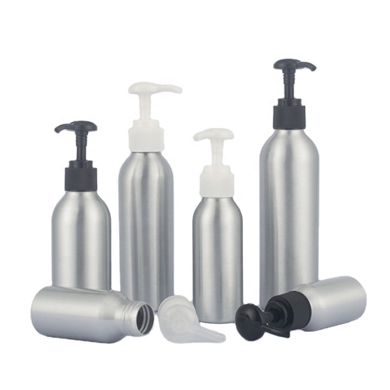 aluminium refillable perfume plastic trigger paint spray bottle pump lid 30ml 50ml 100ml 120ml 150ml 250ml hair oil bottles