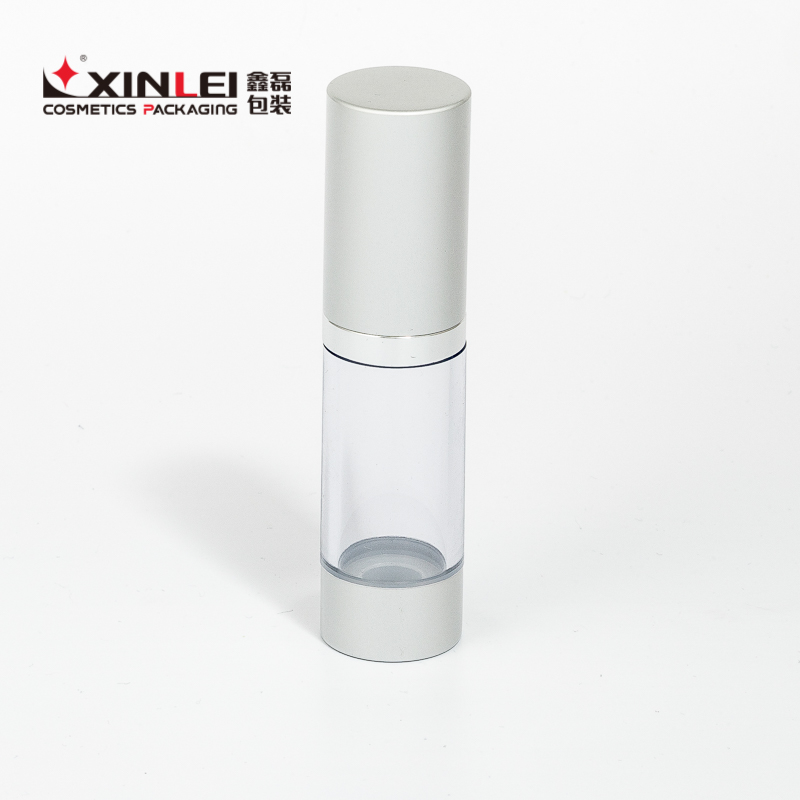 aluminum airless bottle cosmetic packaging