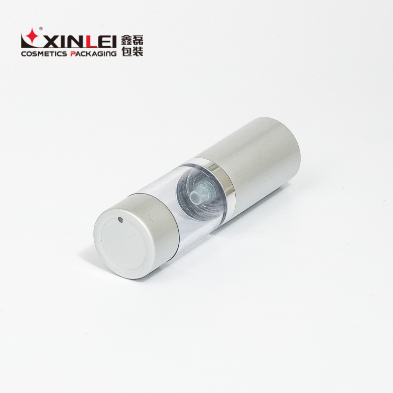 aluminum airless bottle cosmetic packaging