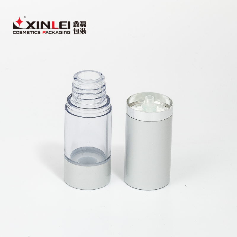 aluminum airless bottle cosmetic packaging