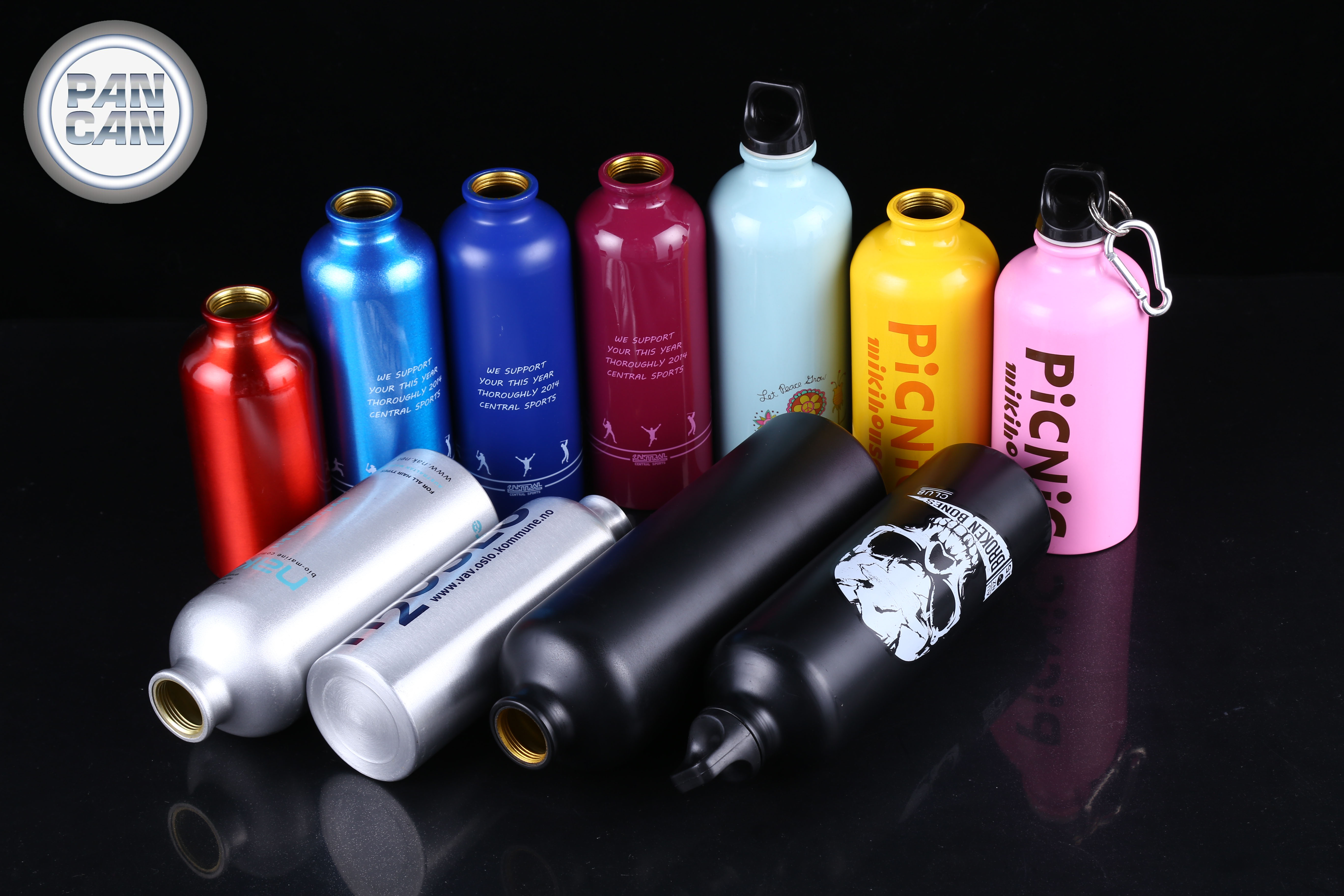 aluminum bottle custom aluminium spray bottles 50ml aluminum bottle