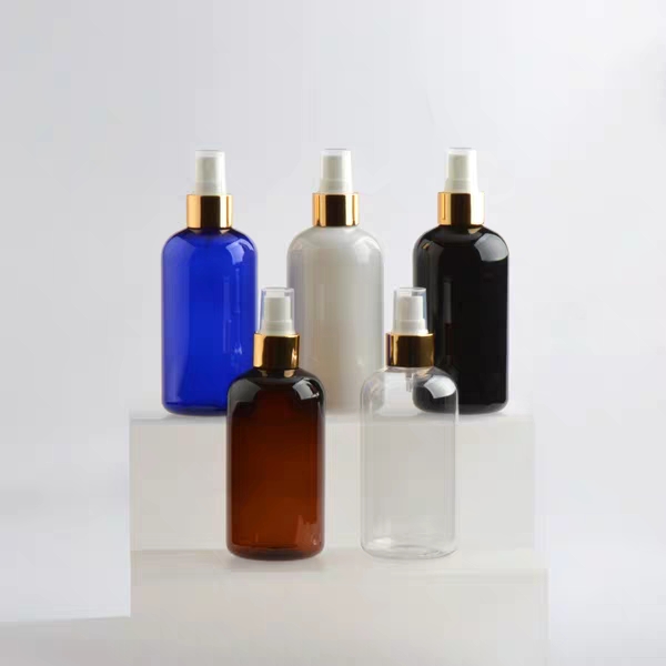 aluminum clear white blue 60ml 100ml 120ml 150ml 8oz 250ml 300ml 500ml plastic bottle pump sprayer for perfume