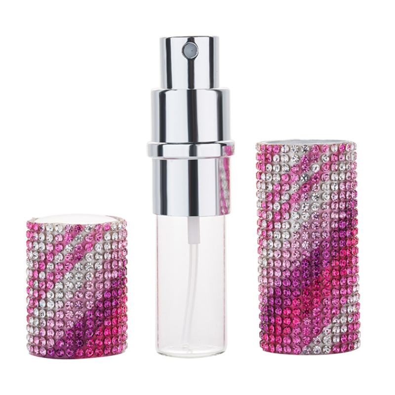 aluminum small spray bottle small perfume bottling 5ml popular travel perfume bottling