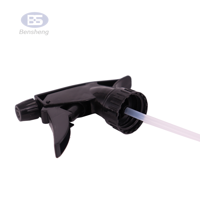 aluminum spraying bottle with mini trigger spray for air-purge