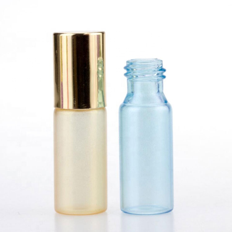 amazon ebay hot sale easy carry travel size custom color pendant perfume roller bottle 5ml