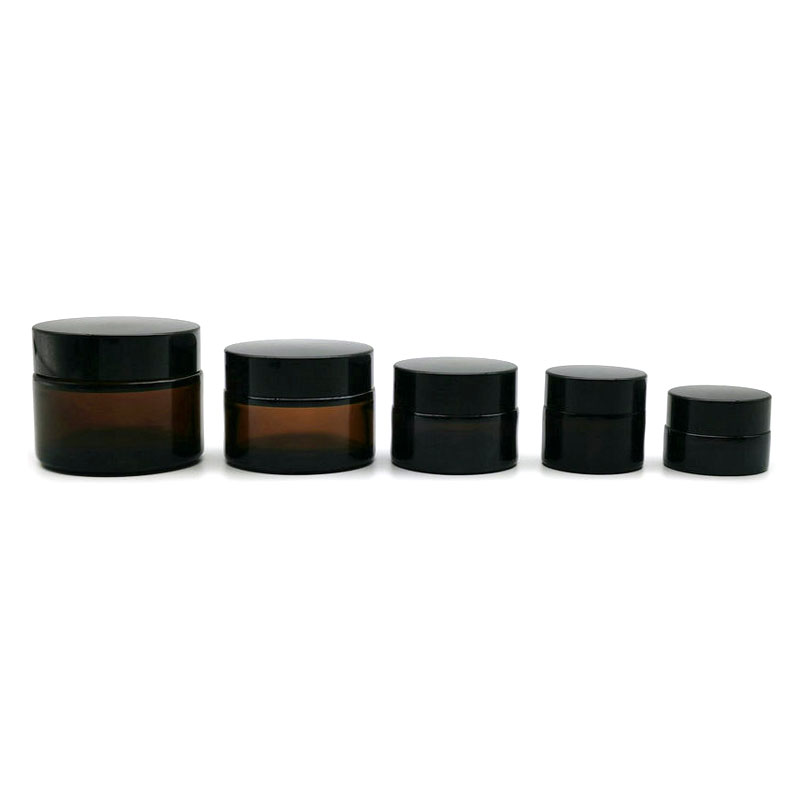 amber glass jar 10ml 20ml 30ml 50ml 100ml 120ml 250ml