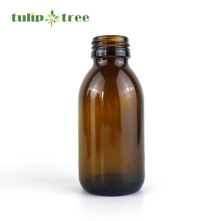 amber maple cough syrup glass bottle 250ml