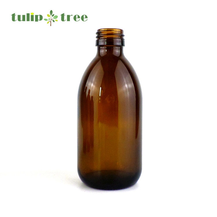 amber maple cough syrup glass bottle 250ml