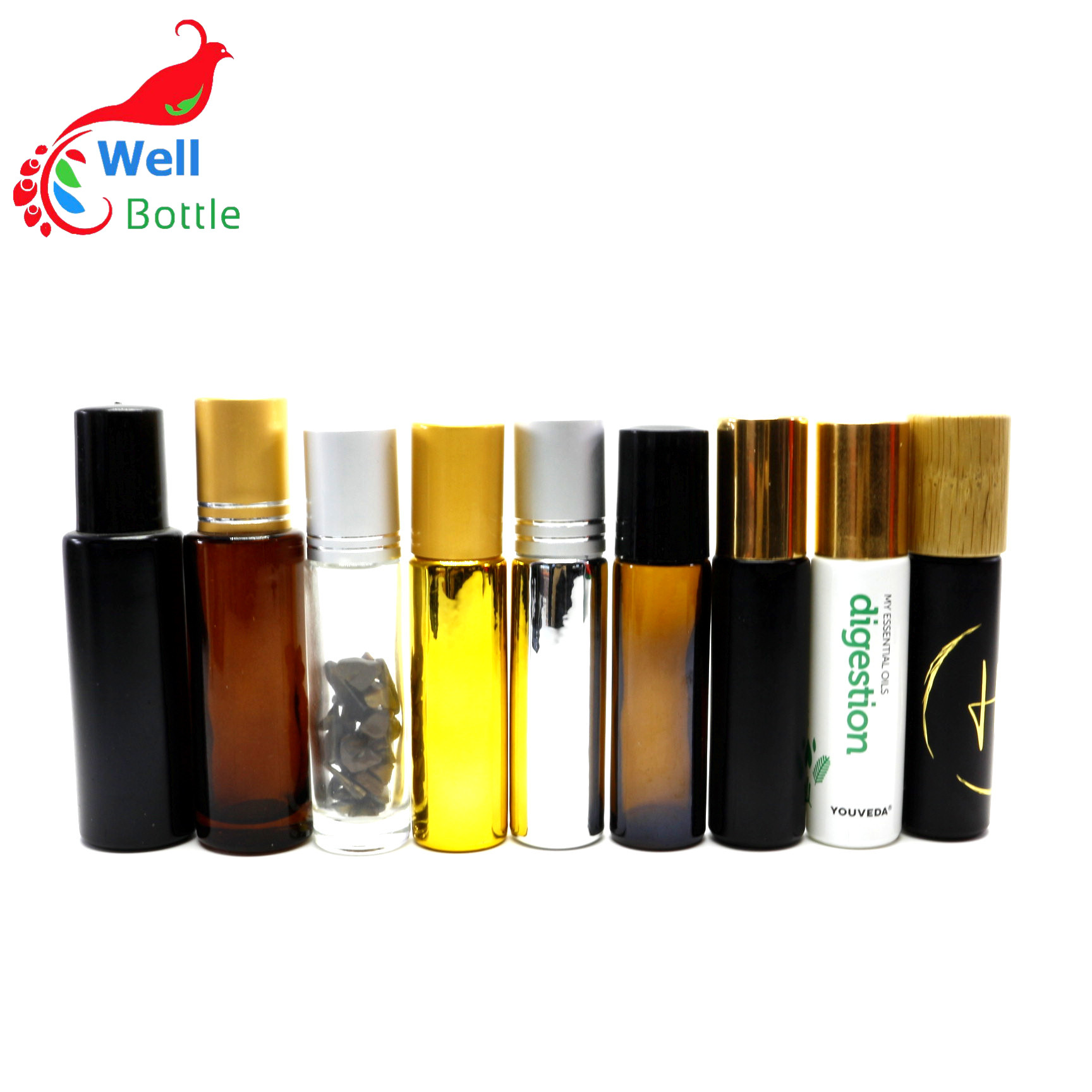 amber roll-on perfume bottle Roller-835R