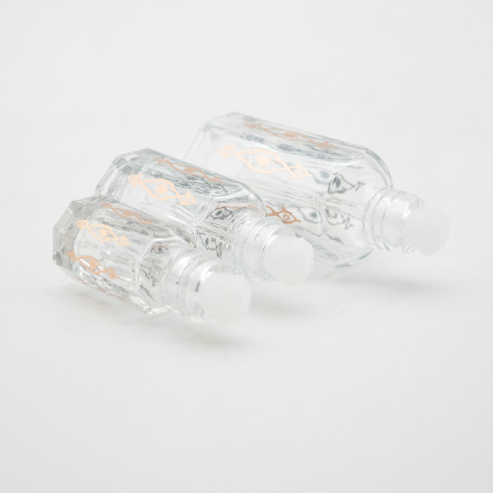 attar bottle 3ml 6ml 12ml hot stamping brown logo