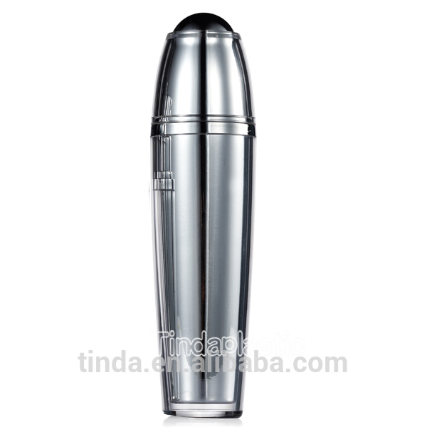 ball shape 30g 50g acrylic plastic facial cream empty jars for cosmetics packaging