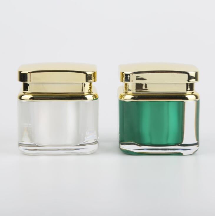 ball shape acrylic packaging container face cream skin care cosmetics cream empty jar