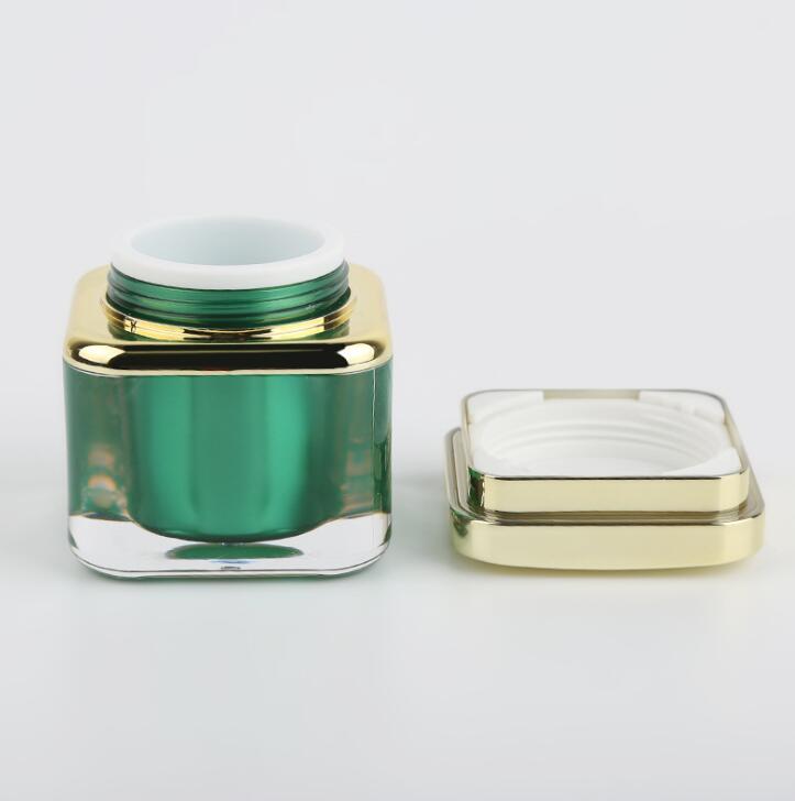 ball shape acrylic packaging container face cream skin care cosmetics cream empty jar