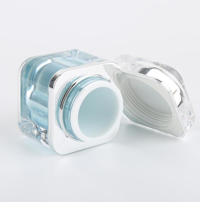 ball shape acrylic packaging container face cream skin care cosmetics cream empty jar